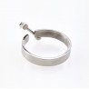Roestvrij Stalen Ring met Piercing-Design