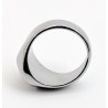 Roestvrijstalen Yin Yang Ring
