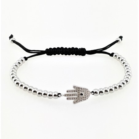 Roestvrijstalen Armband met Hand van Fatima