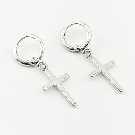 Rhodium Plated XUPING Oorbellen met Kruis