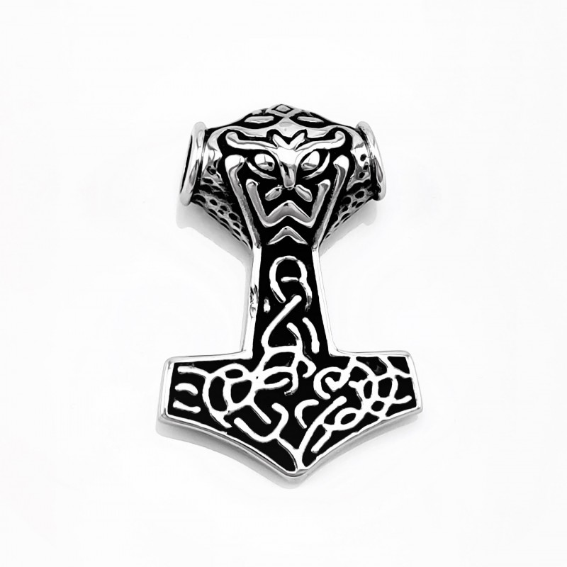 Roestvrijstalen Thor's Hammer Hanger Roestvrijstalen Thor's Hammer Hanger