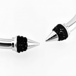 Roestvrijstalen Spikes-Slavenarmband