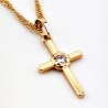 Xuping Vergulde Ketting en Kruis