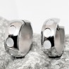 ∅20mm Oorbellen met Parelmoer - Roestvrij Stalen - Dames Oorringen