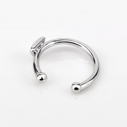 XUPING Gerhodineerd Fake Helix-Oorpiercing Ring