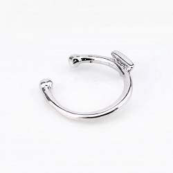 XUPING Gerhodineerd Fake Helix-Oorpiercing Ring
