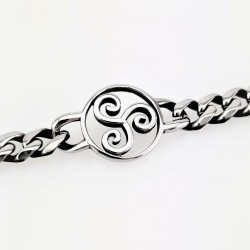 Triskelion Armband van Roestvrijstalen