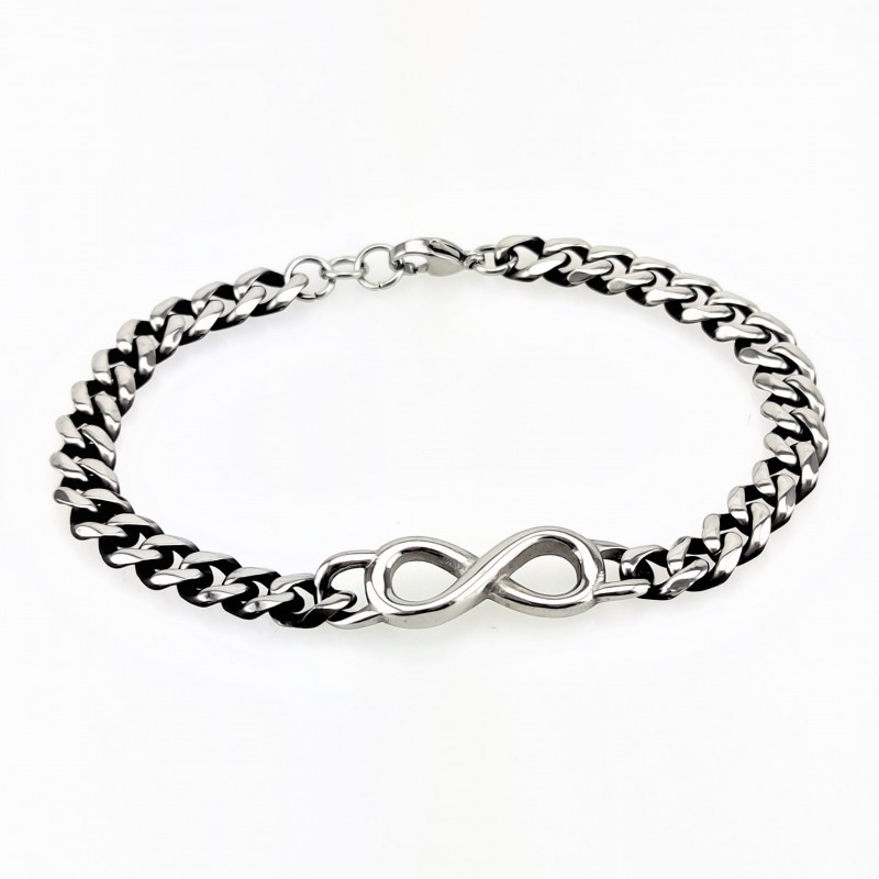Dames-Heren Infinity Armband van Roestvrijstalen Dames-Heren Infinity Armband van Roestvrijstalen