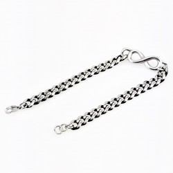 Dames-Heren Infinity Armband van Roestvrijstalen