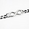 Dames-Heren Infinity Armband van Roestvrijstalen