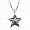 Roestvrijstalen Pentagram Hanger