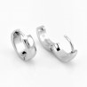 Gepolijst Roestvrij Stalen Oorringen (13mm x 4mm)