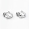 XUPING Elegante Oorbellen met Heldere Zirkonias