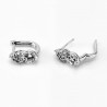 XUPING Elegante Oorbellen met Heldere Zirkonias