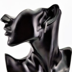 Xuping Jewelry Gerhodineerd V-Oorbellen