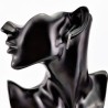 Xuping Jewelry Gerhodineerd V-Oorbellen