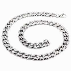 62cm x 13mm Stalen Cubaanse Ketting