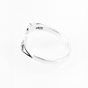 Gerhodineerd S925 Zilver Vintage Verstellbare Ring