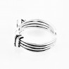 S925 Zilver Verstellbare Lus-Ring