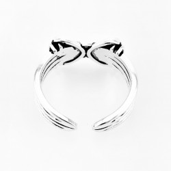 S925 Zilver Verstellbare Lus-Ring