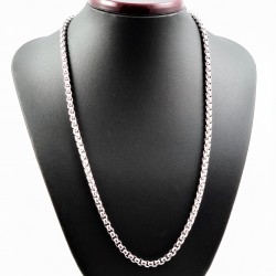 60cm x 5mm Ketting Unisex - Roestvrij Stalen Jasseron Schakelketting