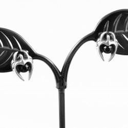 Roestvrijstalen Vleermuis Oorbellen