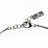VISSON Dames Buisarmband met Infinity Hanger - Roestvrij Staal