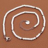 Witte Kristallen Ketting - Choker - Damesketting