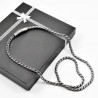 Ketting Heren Verouderde Roestvrij Stalen Slangenketting