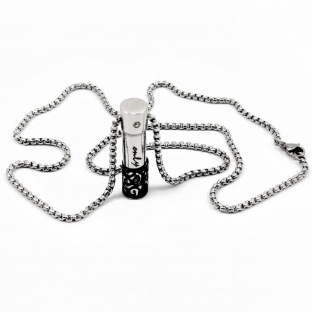 Roestvrijstalen Ketting + Ash Buis Hanger