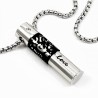 Roestvrijstalen Ketting + Ash Buis Hanger