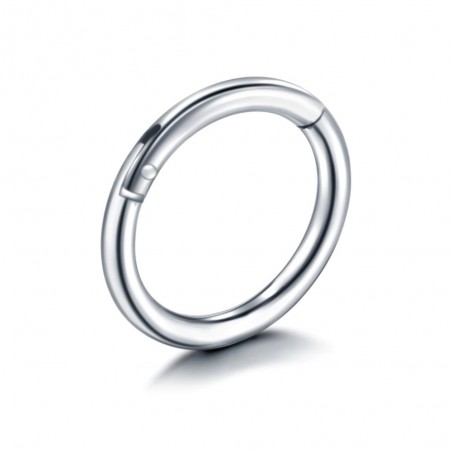 (1.2mm) RVS Segment Ring - Lip Kraakbeen - Oor Helix