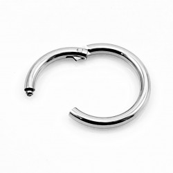 (1.2mm) RVS Segment Ring - Lip Kraakbeen - Oor Helix