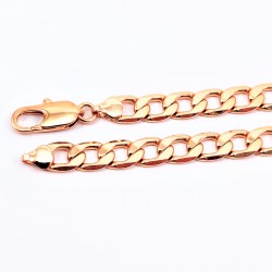 XUPING Roségoudkleurig Cubaanse Schakelketting