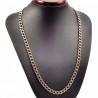 Goudkleur-Zilverkleur RVS Cubaanse Schakelketting
