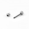 RVS - Strass Oor Piercing - Barbell - Kraakbeen - Tragus - Helix - Labret