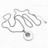 Roestvrijstalen Ketting + Levensboom Medaillon