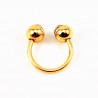 Goudkleur-RVS Hoefijzer Piercing- Septum-Tragus-Helix-Kraakbeen
