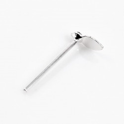 Bladje Neuspiercing van 925 Sterling Zilver