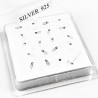 Bladje Neuspiercing van 925 Sterling Zilver