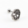 RVS Schedel Oorbel - Tragus - Kraakbeen - Helixpiercing