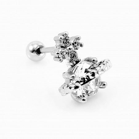 RVS Heilige Hart Van Jezus Oorbel - Tragus - Kraakbeen - Helixpiercing