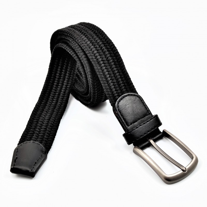 Canvas Stretch Riem Zwart Canvas Stretch Riem Zwart