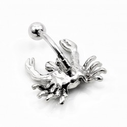 Roestvrij Staal Zeekrab Navel Piercing