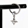 RVS Punk Tepelpiercing met Spikes-Hanger