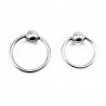 Roestvrij Stalen Ball Closure Ring Piercing 15mm-17mm