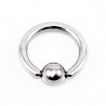 RVS Ball Closure Ring Piercing 13mm-14mm-15mm