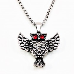 Roestvrij Stalen Uil Hanger Vintage-Design