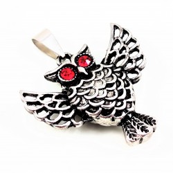 Roestvrij Stalen Ketting Uil Hanger Vintage-Design