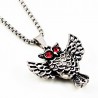 Roestvrij Stalen Ketting Uil Hanger Vintage-Design